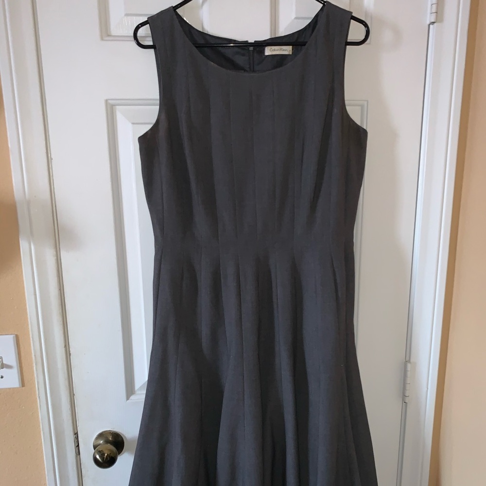 Gray Calvin Klein Dress